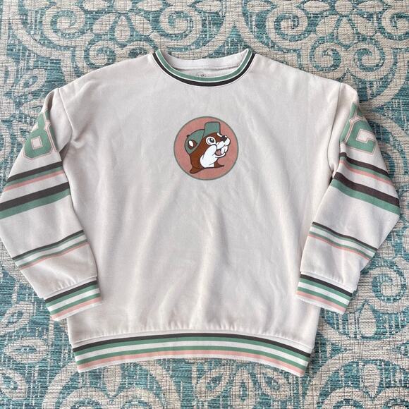 Bucee’s Varsity-Style Pullover Sweatshirt - Unisex 2X - Picture 2 of 9